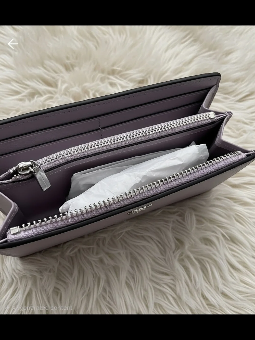 Tory Burch Emerson Patent Leather  Zip Around Continental Wallet.
